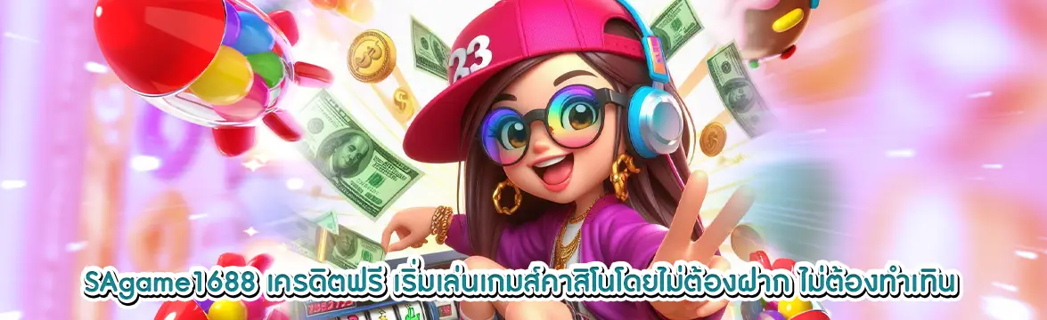 SAgame เครดิตฟรี เริ่มเล่นเกมส์คาสิโนโดยไม่ต้องฝาก ไม่ต้องทำเทิน
